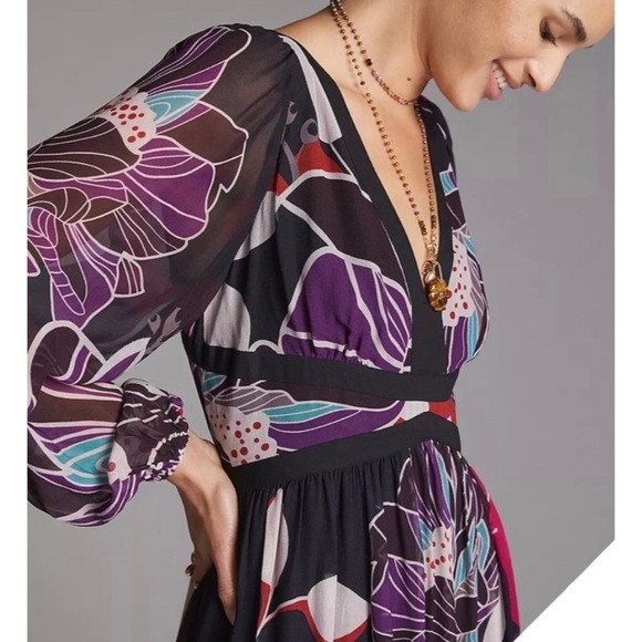 Anthropologie LetMeBe midi dress - Picture 4 of 11